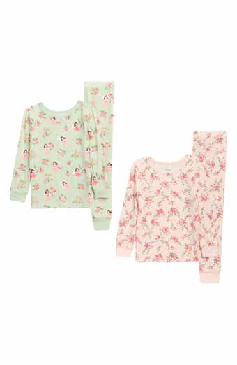 Kids' Fairy Fitted 4-Piece Pajamas