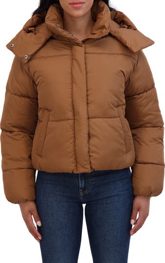 Short Hooded Puffer Jacket