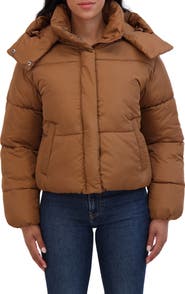 Sebby Short Hooded Puffer Jacket