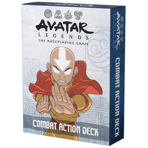 Avatar Legends The RPG Combat Action Deck Expansion, 55 Cards