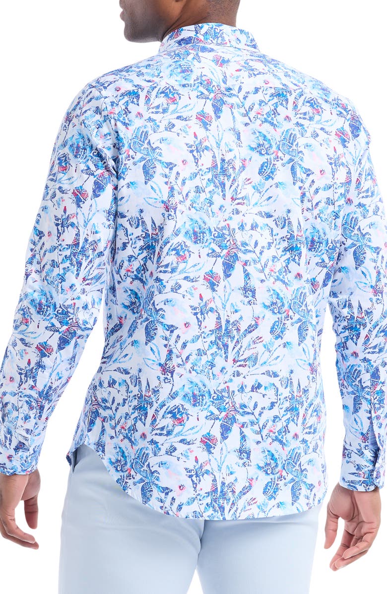 Robert Graham Long Sleeve Button Up Shirt, Alternate, color, Blue Multi