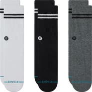 Stance Core 3-Pack Cotton Blend Crew Socks