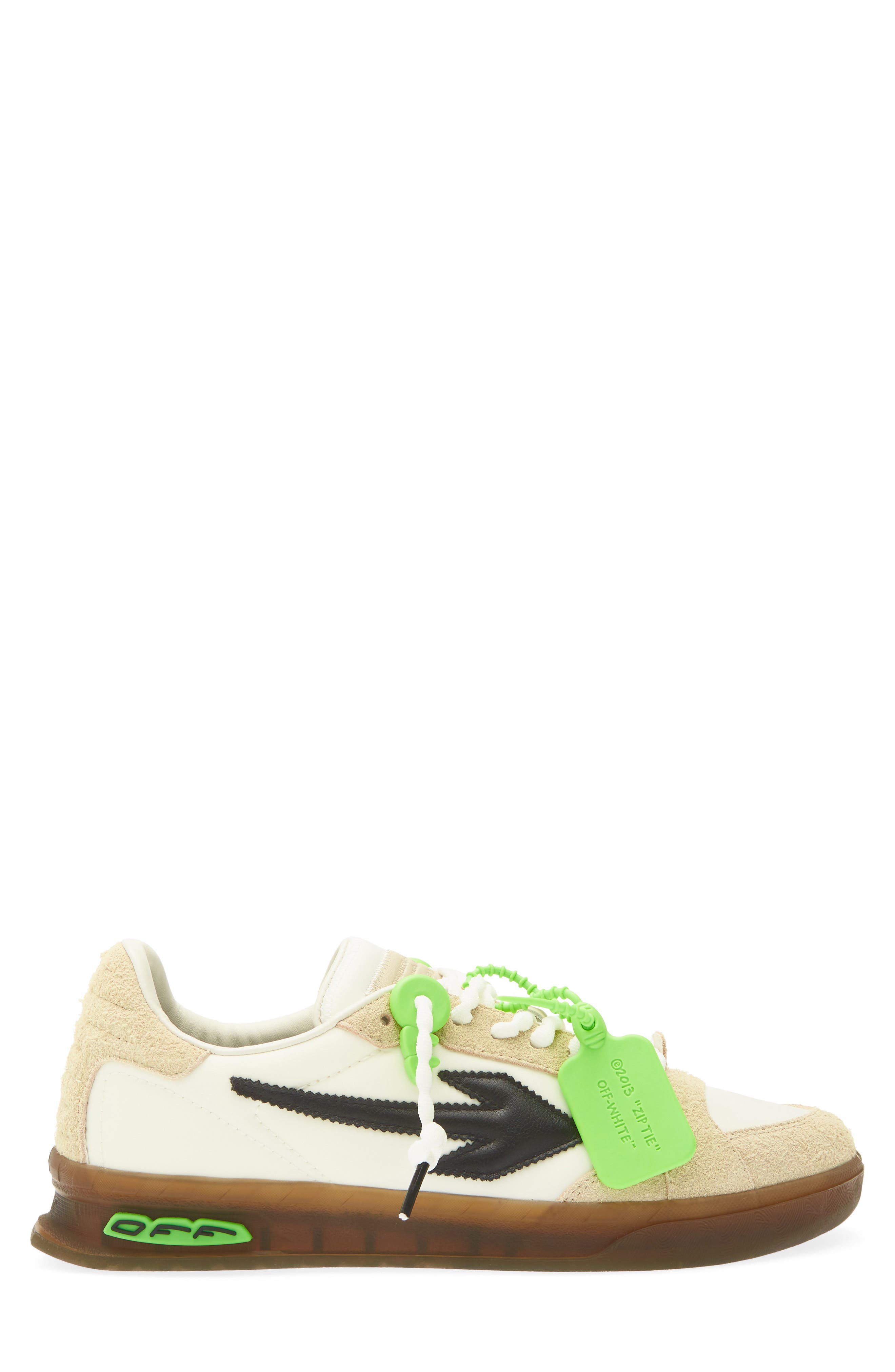 End of Play Sneaker, Alternate, color, WHITE / BLACK