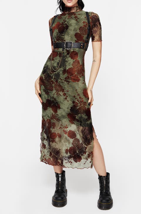 Rosaleigh Short Sleeved Midaxi Dress