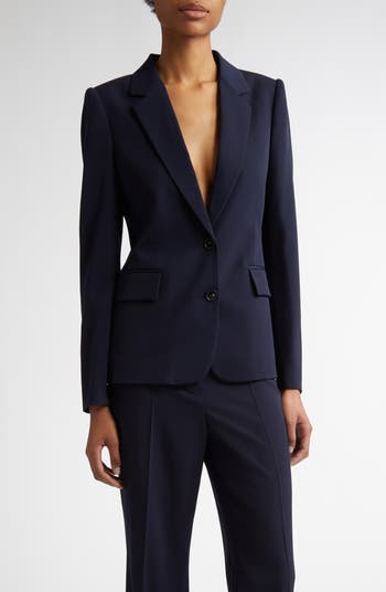 ジャケット Stella McCartney LINDSAY TAILORED JACKET (602875_SPA281401) Stella McCartney Iconic Regular Fit Stretch Wool Blazer