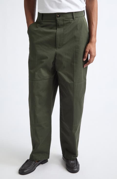 Cotton Gabardine Trousers