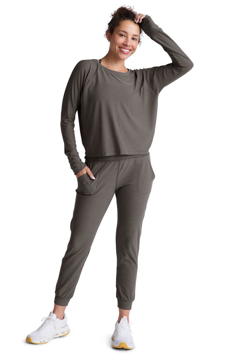 Space Dye Joggers, Alternate, color, TRUE GRAY HEATHER