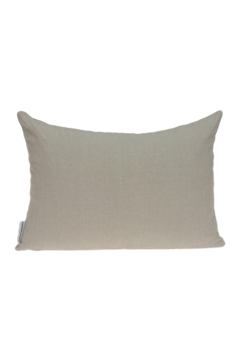 Lea Transitional Pillow - 14" x 20" - Beige, Alternate, color, BEIGE