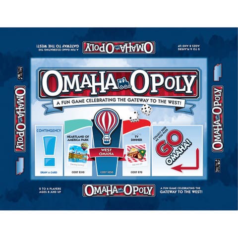 Omahaopoly Monopoly Board Game
