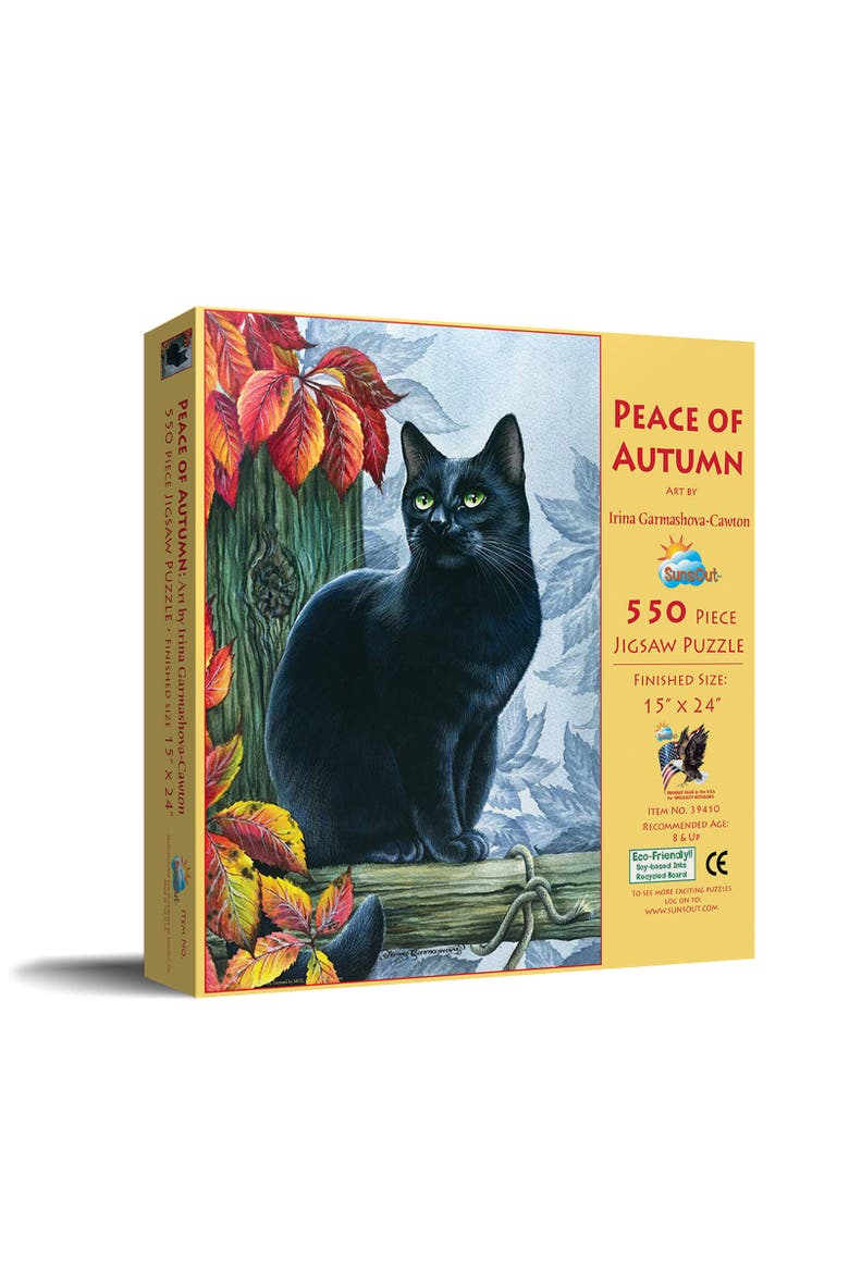 Peace of Autumn 550 piece Jigsaw Puzzle for Adults, Main, color, Multicolor