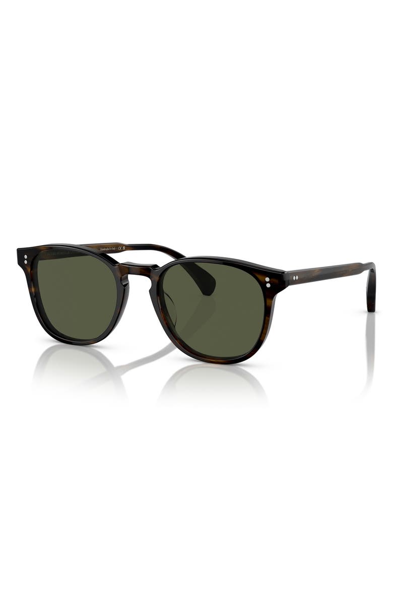 Oliver Peoples 53mm Finley Esq. Sun Phantos Sunglasses, Alternate, color, Bark / G-15