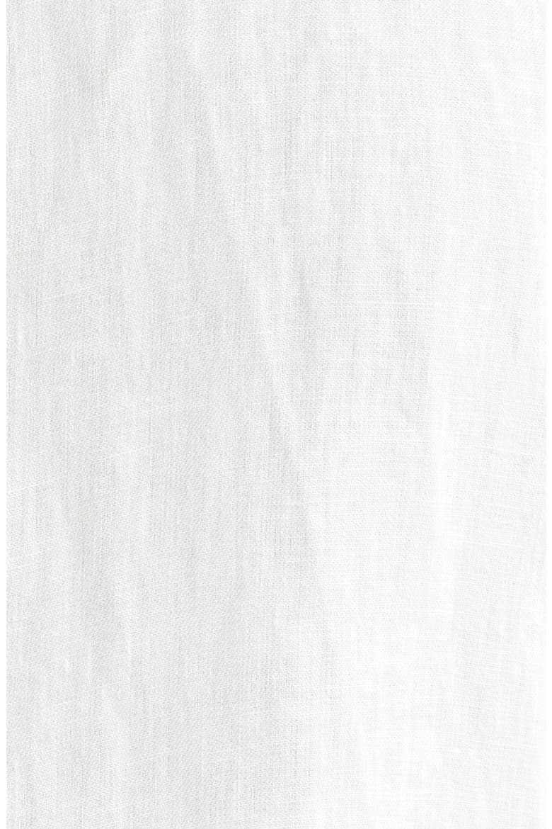 Shoreside Linen Button-Up Shirt, Alternate, color, WHITE