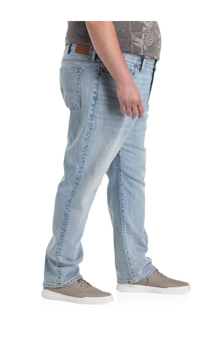 Big & Tall  Monaco Athletic-Fit Jeans, Alternate, color, LIGHT WASH