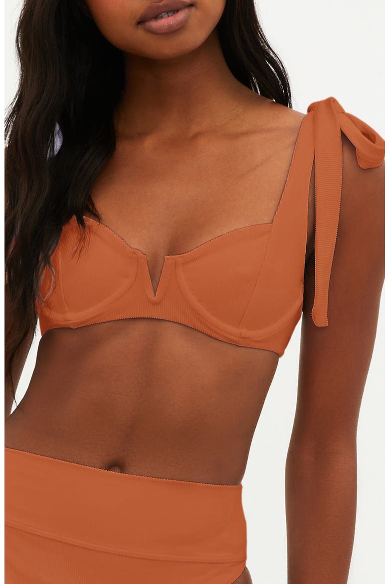 Blair Underwire Bikini Top, Main, color, CARMEL
