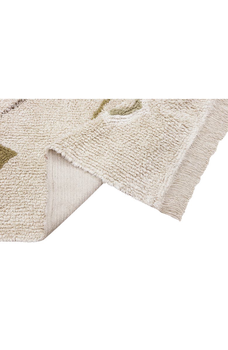 Lorena Canals Kaarol Earth Washable Cotton Rug, Alternate, color, Natural