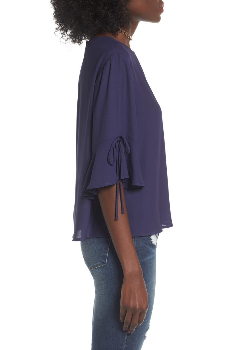 Bell Sleeve Tee, Alternate, color, ECLIPSE