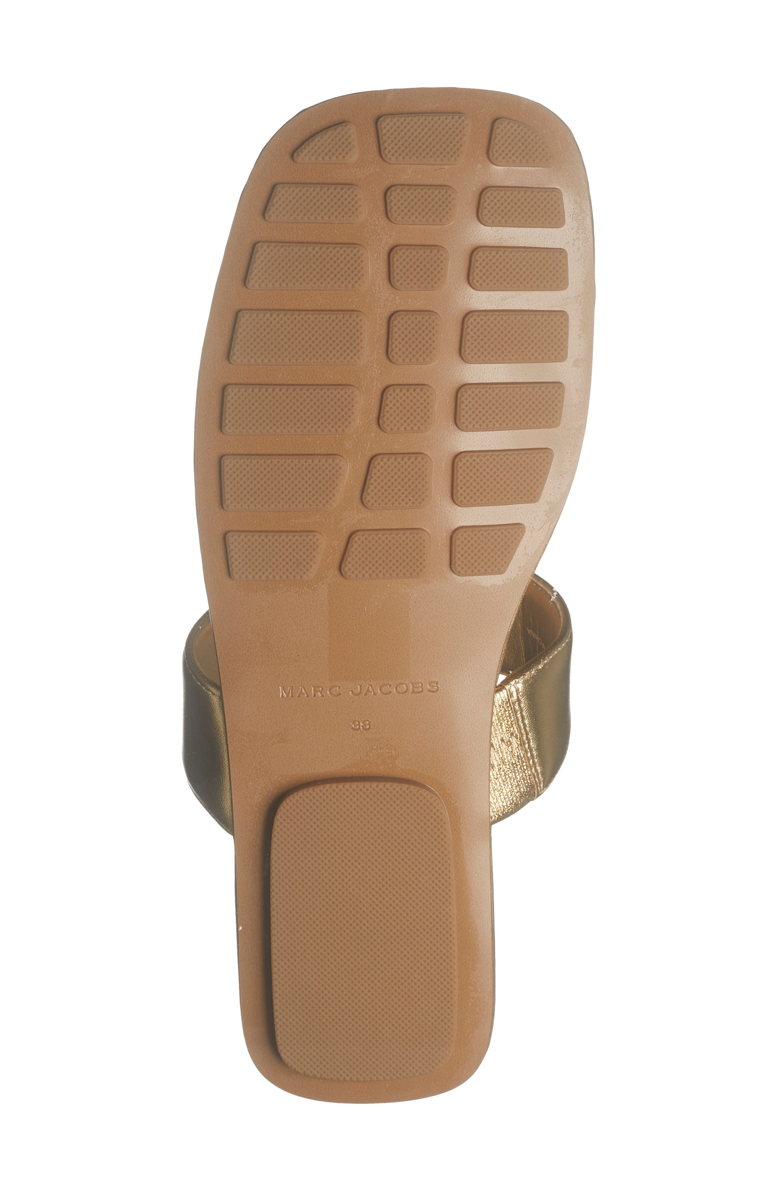 The Dual T-Strap Sandal, Alternate, color, GOLD