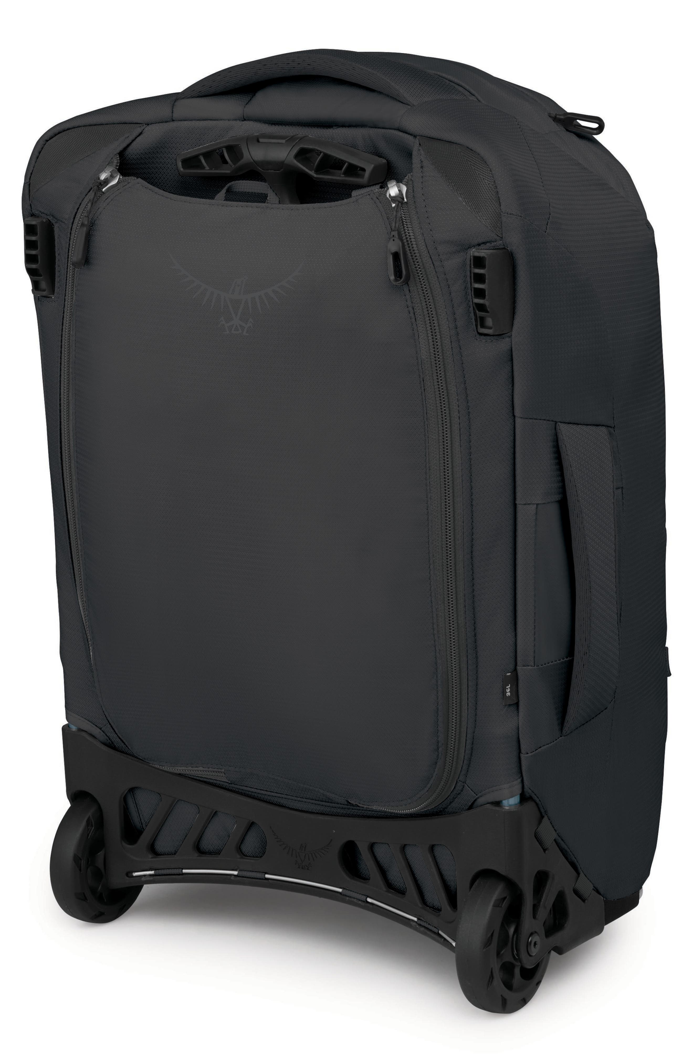 Osprey Farpoint<sup>™</sup> Fairview<sup>™</sup> Carry-On Wheeled Travel Pack, Alternate, color, Black
