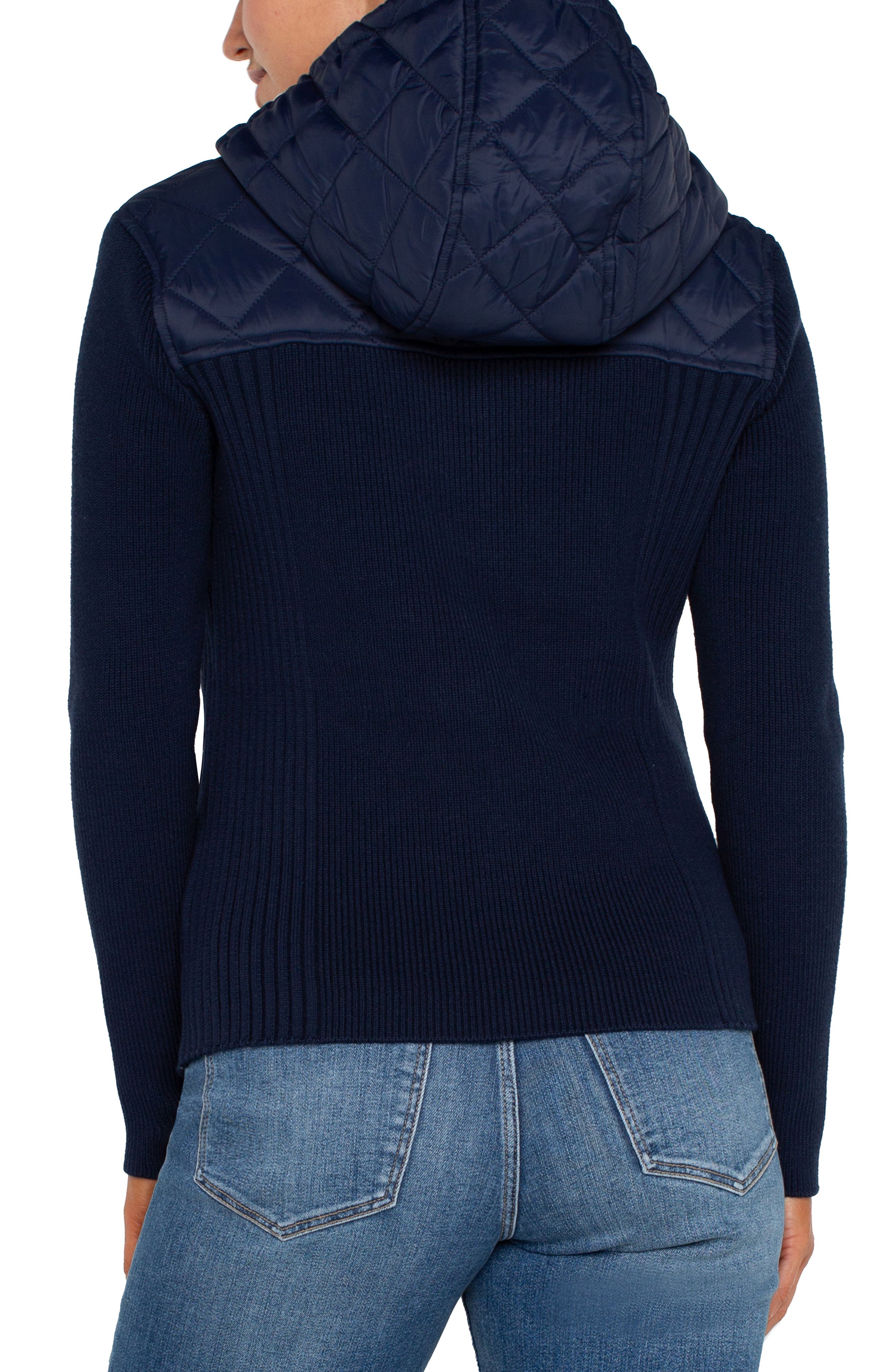 Quilted Front Hooded Jacket - image 2