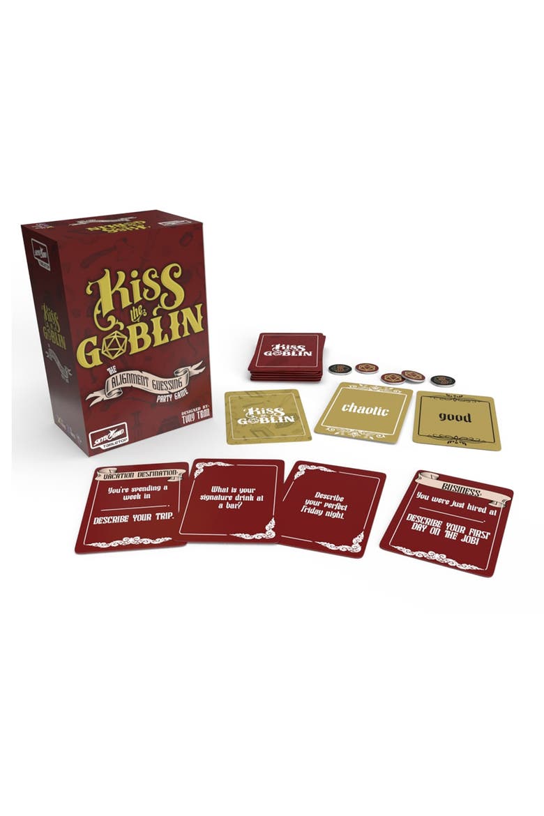 Kiss The Goblin, The Alignment Guessing Party Card Games, Alternate, color, Multicolored