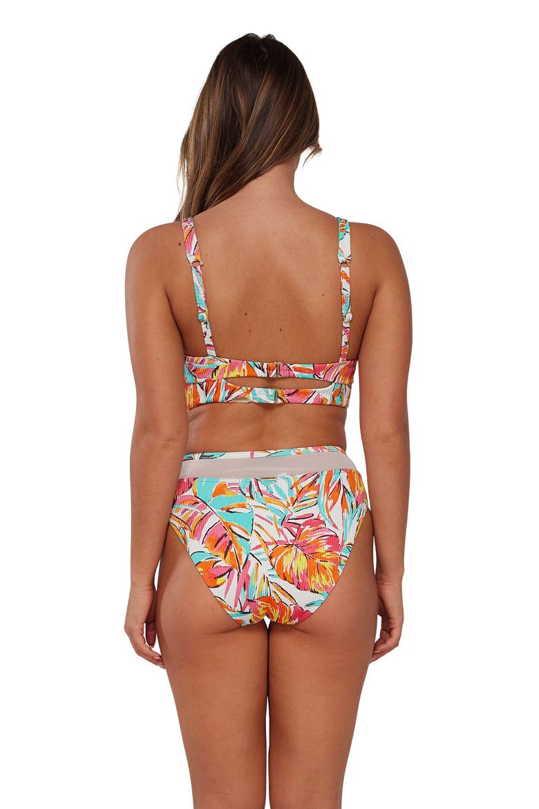 Danica Bikini Swimsuit Top - D Cup, Alternate, color, Palms Serenade Sandbar Rib