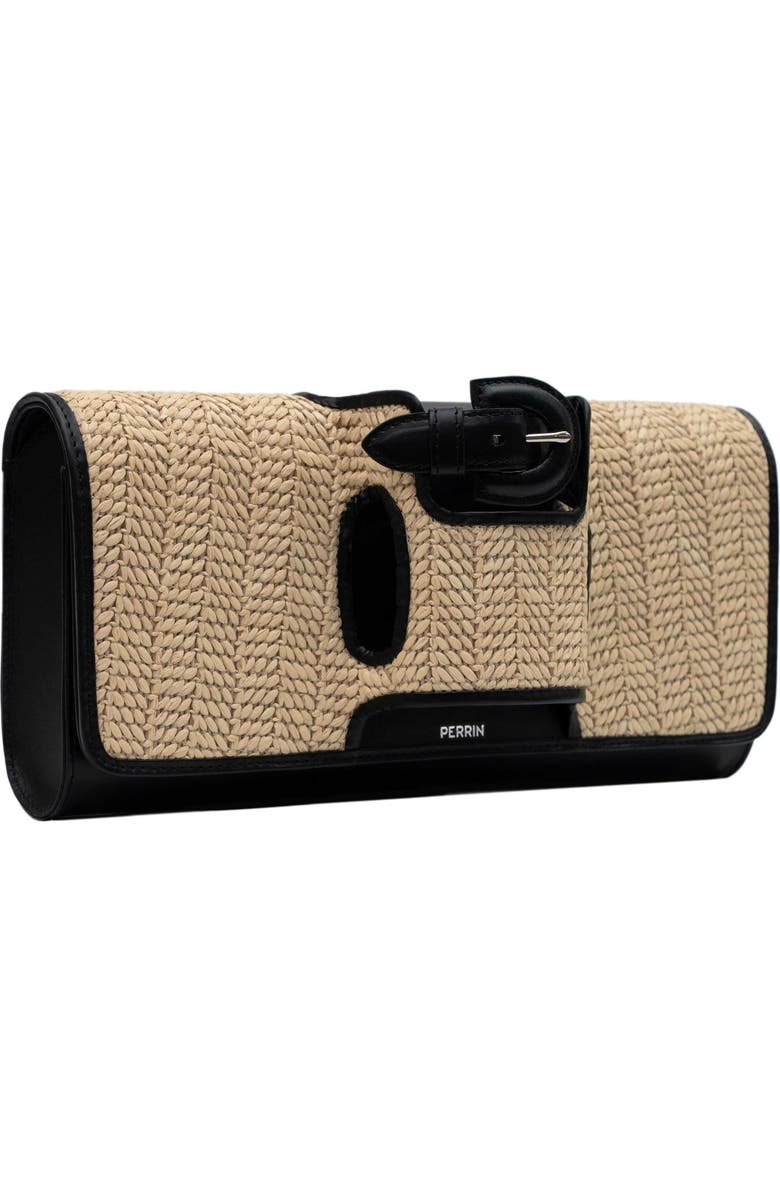 PERRIN PARIS La Parisienne Clutch Raphia, Alternate, color,