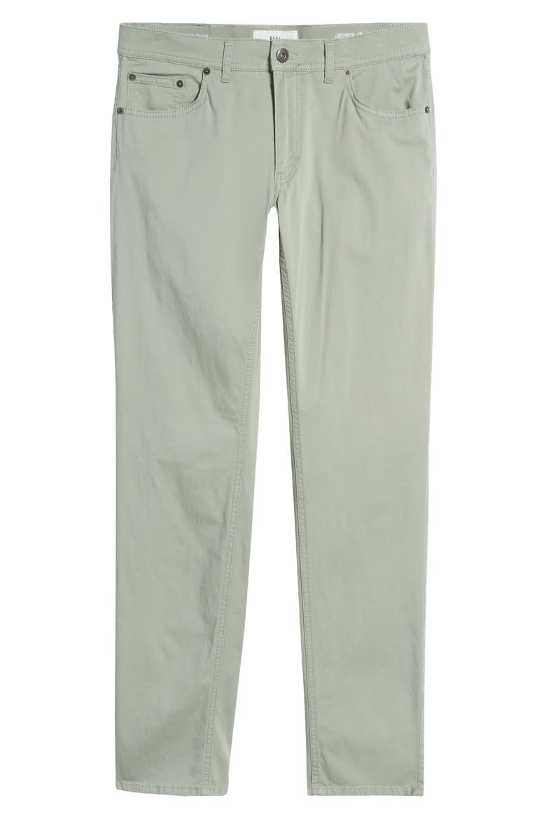 Cooper Fancy Regular Fit Five-Pocket Pants, Alternate, color, AVOCADO