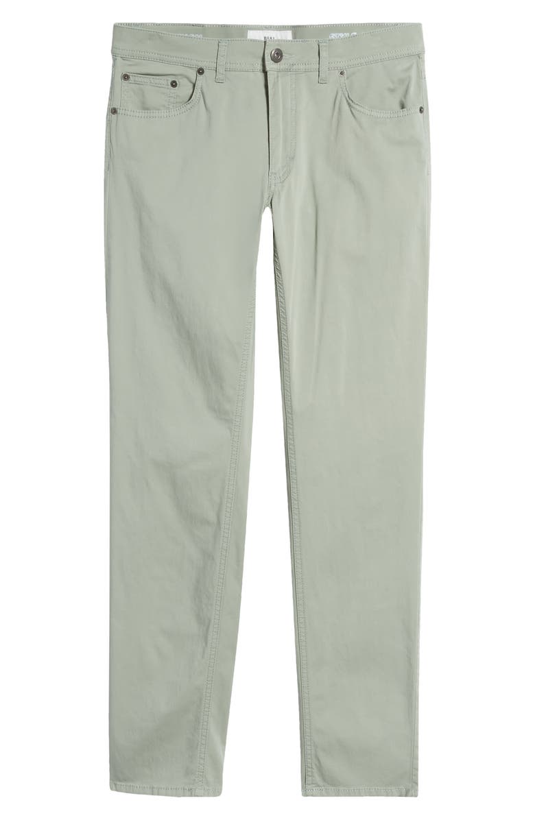 Brax Cooper Fancy Regular Fit Five-Pocket Pants, Alternate, color, Avocado