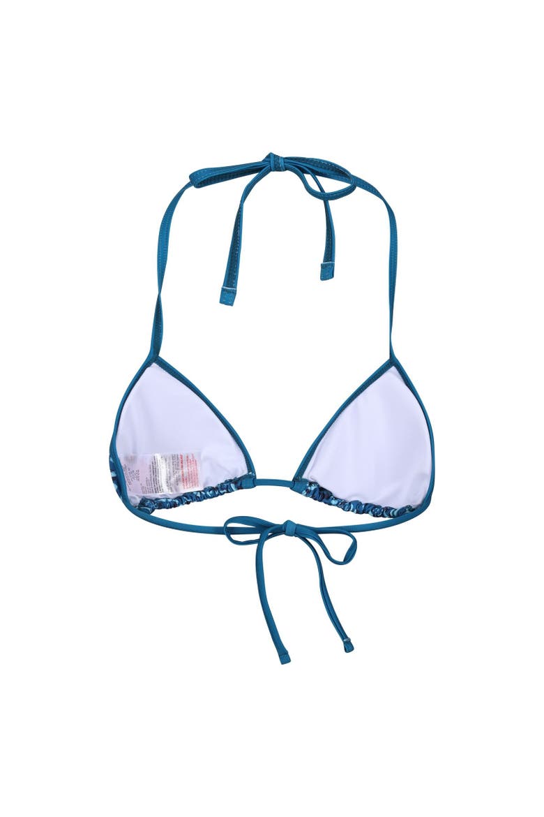 Aceana Animal Print Bikini Top, Alternate, color, Celestial