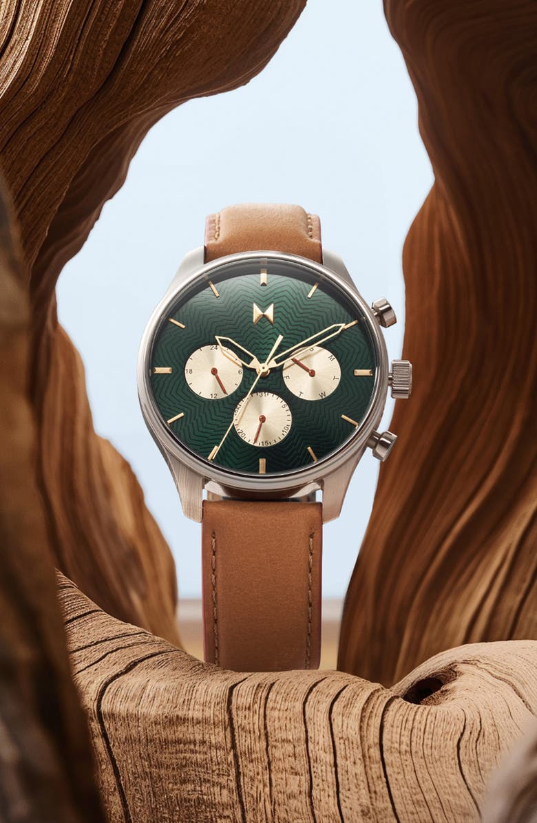 MVMT Airhawk Bracelet Chronograph Watch, 42mm, Alternate, color, 