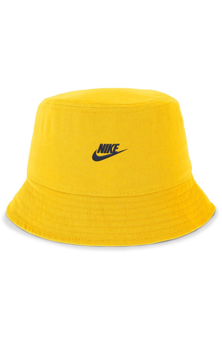 Nike Men's Nike Gold Michigan Wolverines Legacy Apex Bucket Hat, Alternate, color, Gold