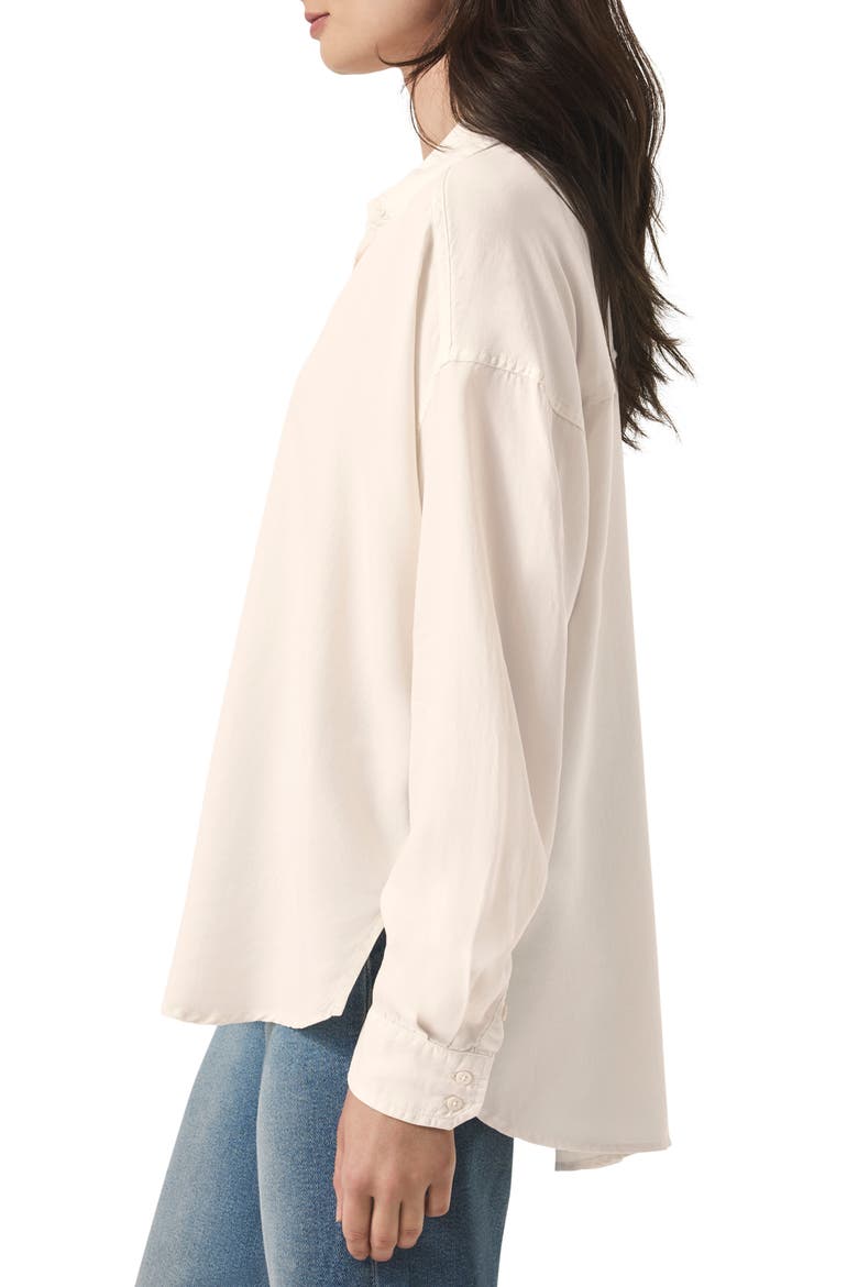 Ella Button-Up Shirt, Alternate, color, MOONSTONE