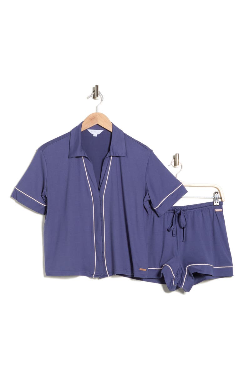 Danskin Short Pajamas, Alternate, color, Sapphire Sea