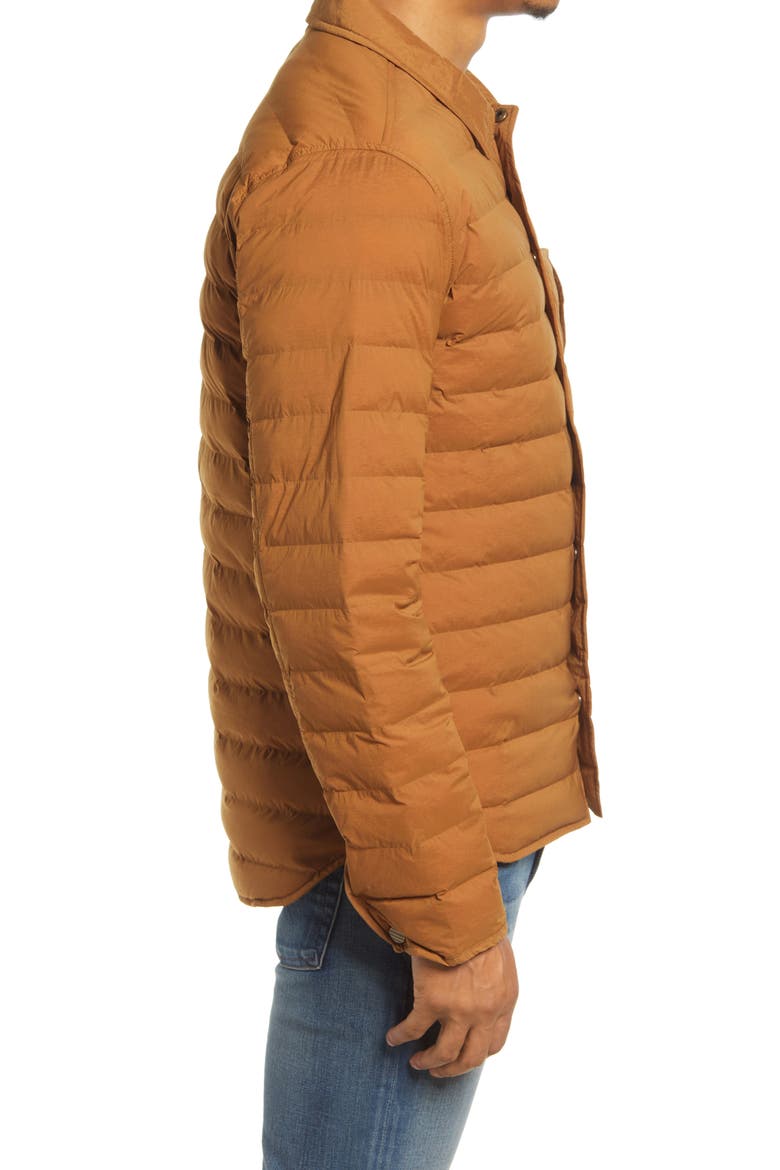 Quilted Shirt Jacket, Alternate, color, BILLYS BROWN