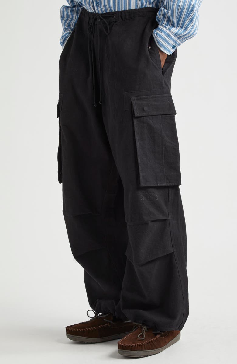 Story mfg. Peace Organic Cotton Slub Cargo Pants, Alternate, color, 