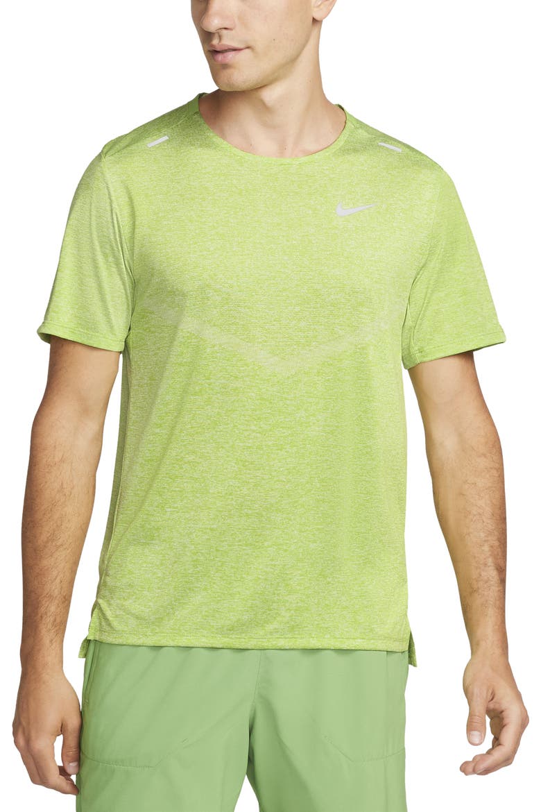 Dri-FIT 365 Running T-Shirt, Main, color, VIVDGR/ REFSIL