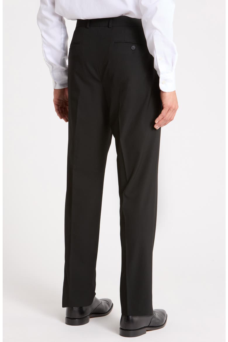 Classic Fit Suit Separate Dress Pants, Alternate, color, BLACK