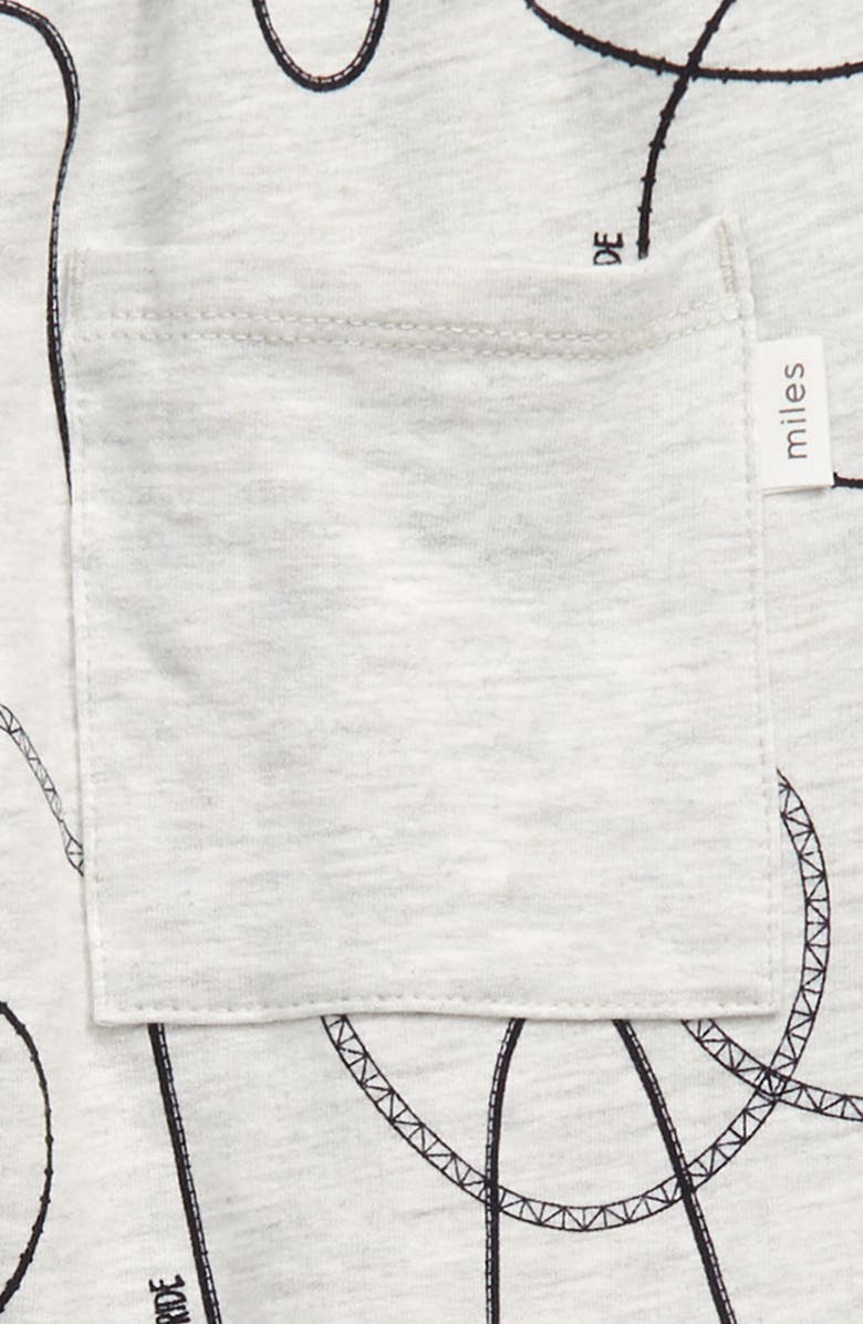 MILES THE LABEL miles baby Roller Coaster Print Joggers, Alternate, color, 