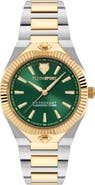 PLEIN SPORT Metronaut Two-Tone Bracelet Watch, 36mm