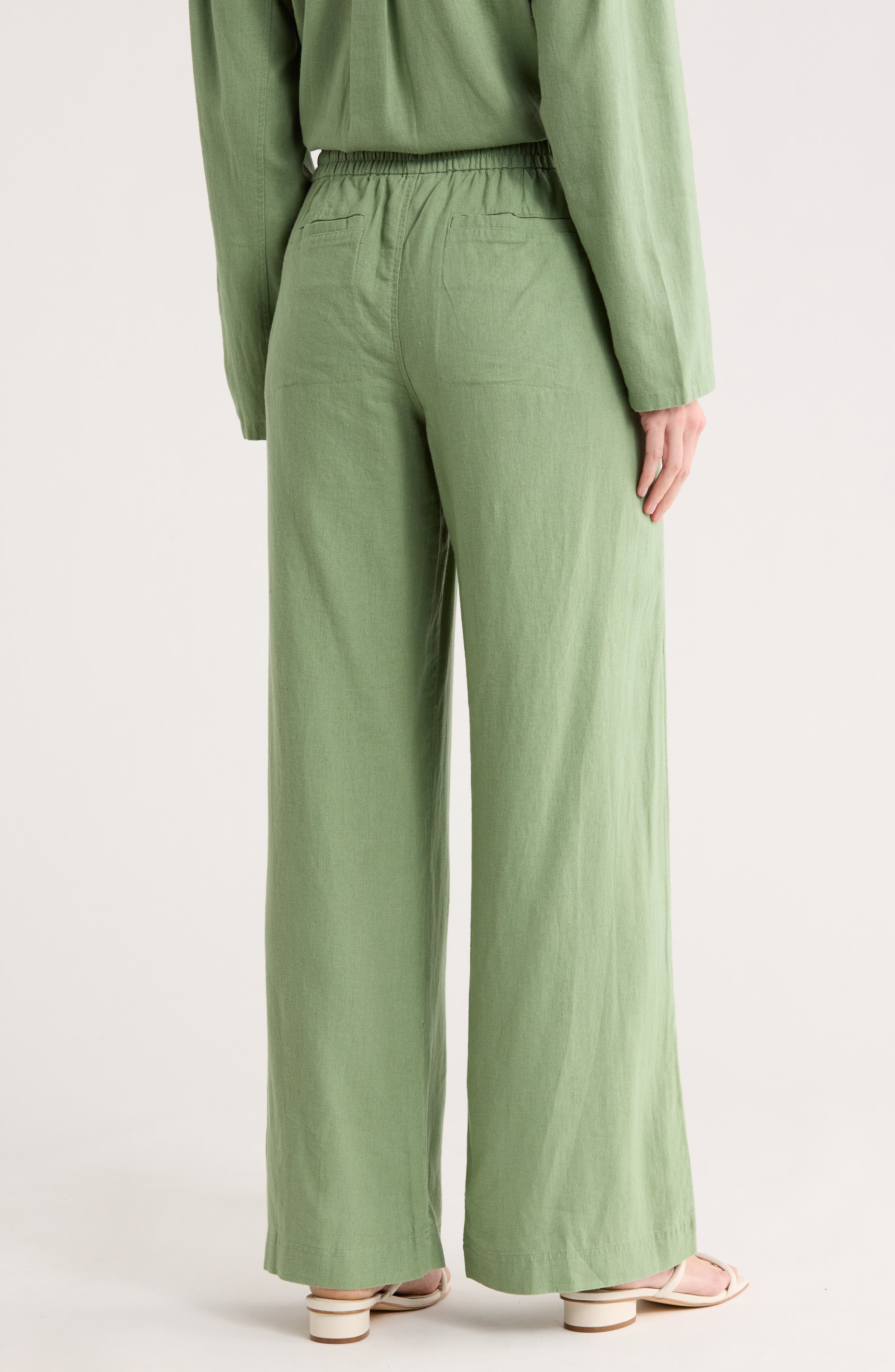 Linen Blend Pants - image 4
