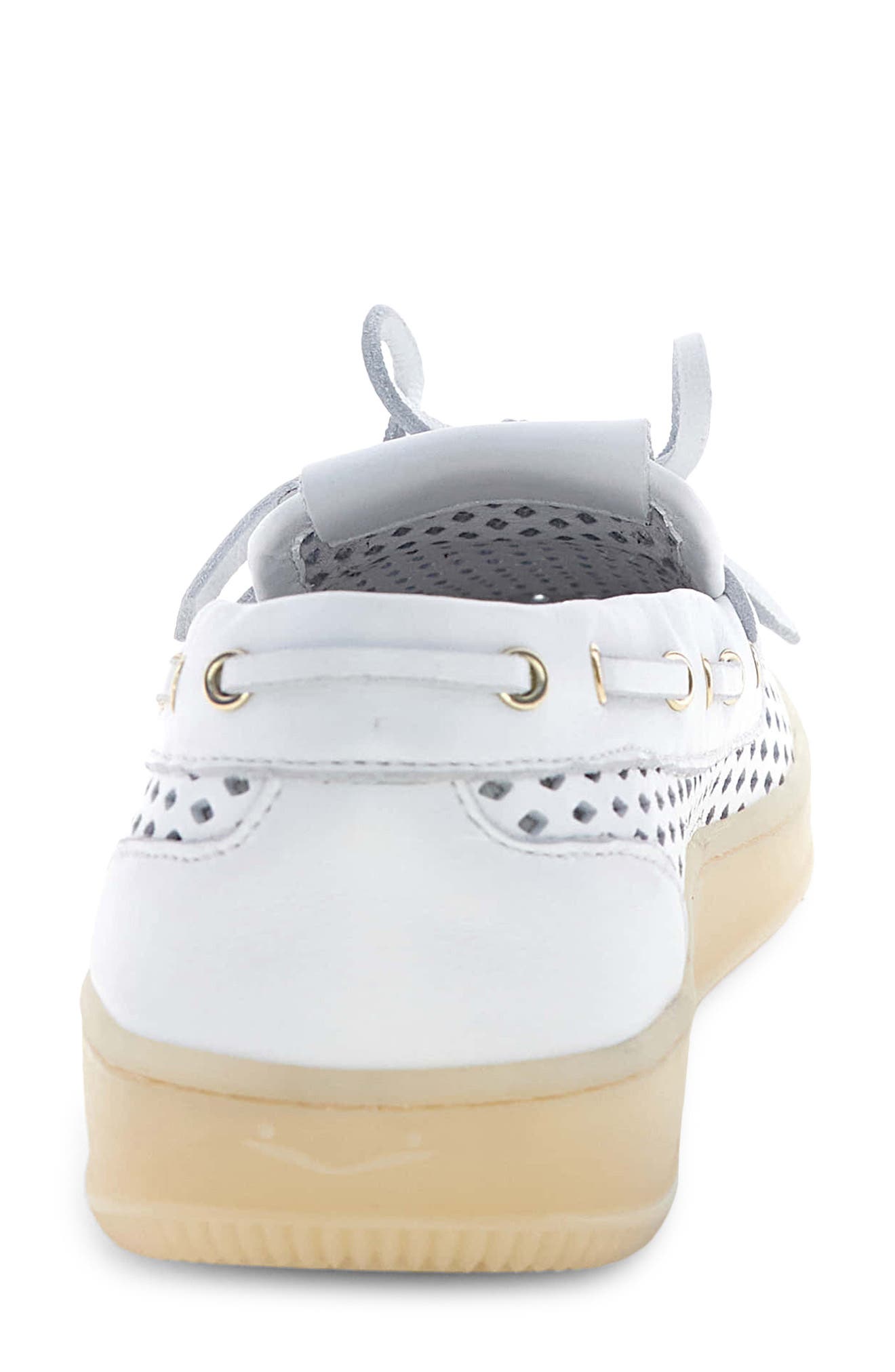 Voile Blanche Olivia Wind Boat Shoe, Alternate, color, White