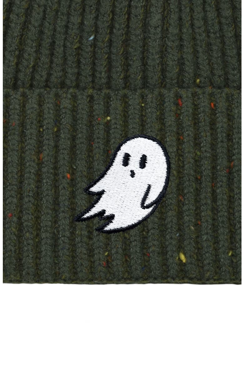 Ghost Fishermans Beanie Knit Watch Cap, Alternate, color, Olive