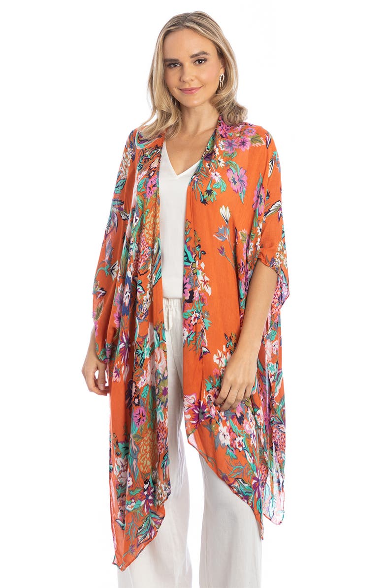 SAACHI Floral Ruana, Alternate, color,