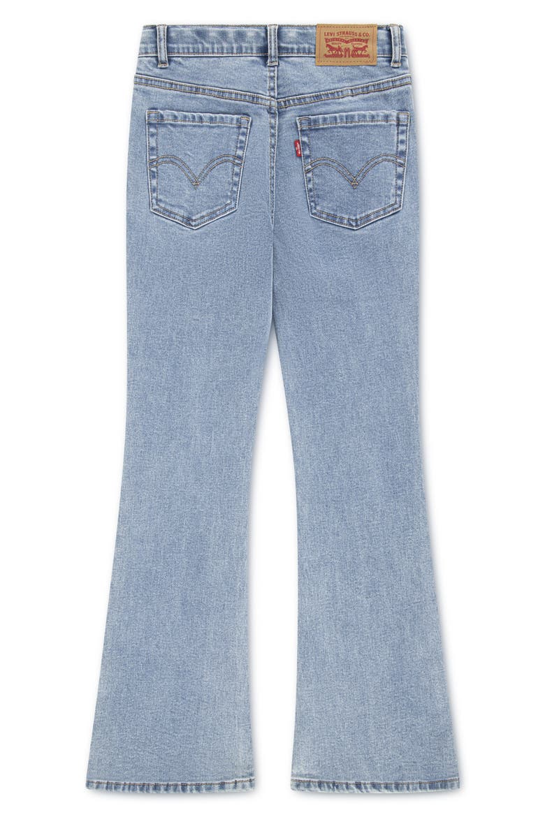 Kids' 726 Flare Leg Jeans, Alternate, color, WORN IN BLUE