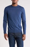 TOM BAINE Solid Crewneck Pullover