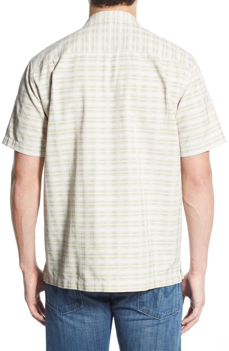 Tommy Bahama 'Pixel In Paradise' Original Fit Short Sleeve Sport Shirt, Alternate, color, 