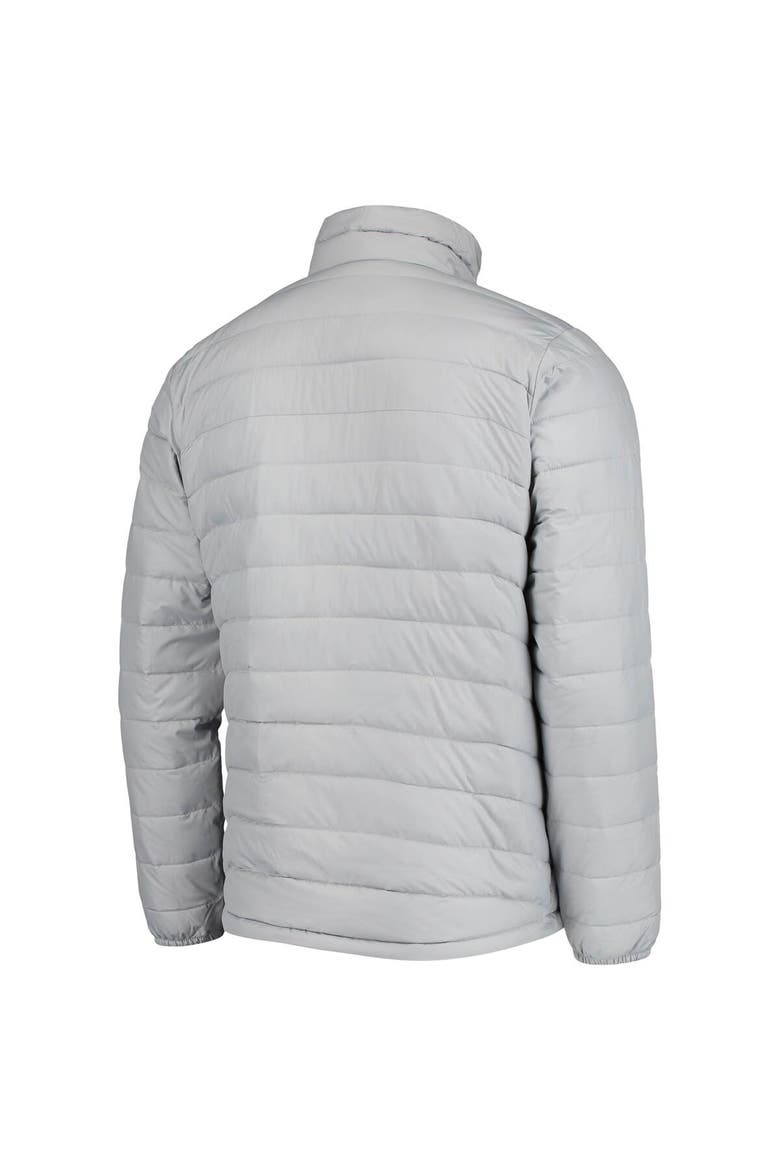 Men's Columbia Gray Texas Longhorns Powder Lite Omni-Heat Reflective Full-Zip Jacket, Alternate, color, Gray
