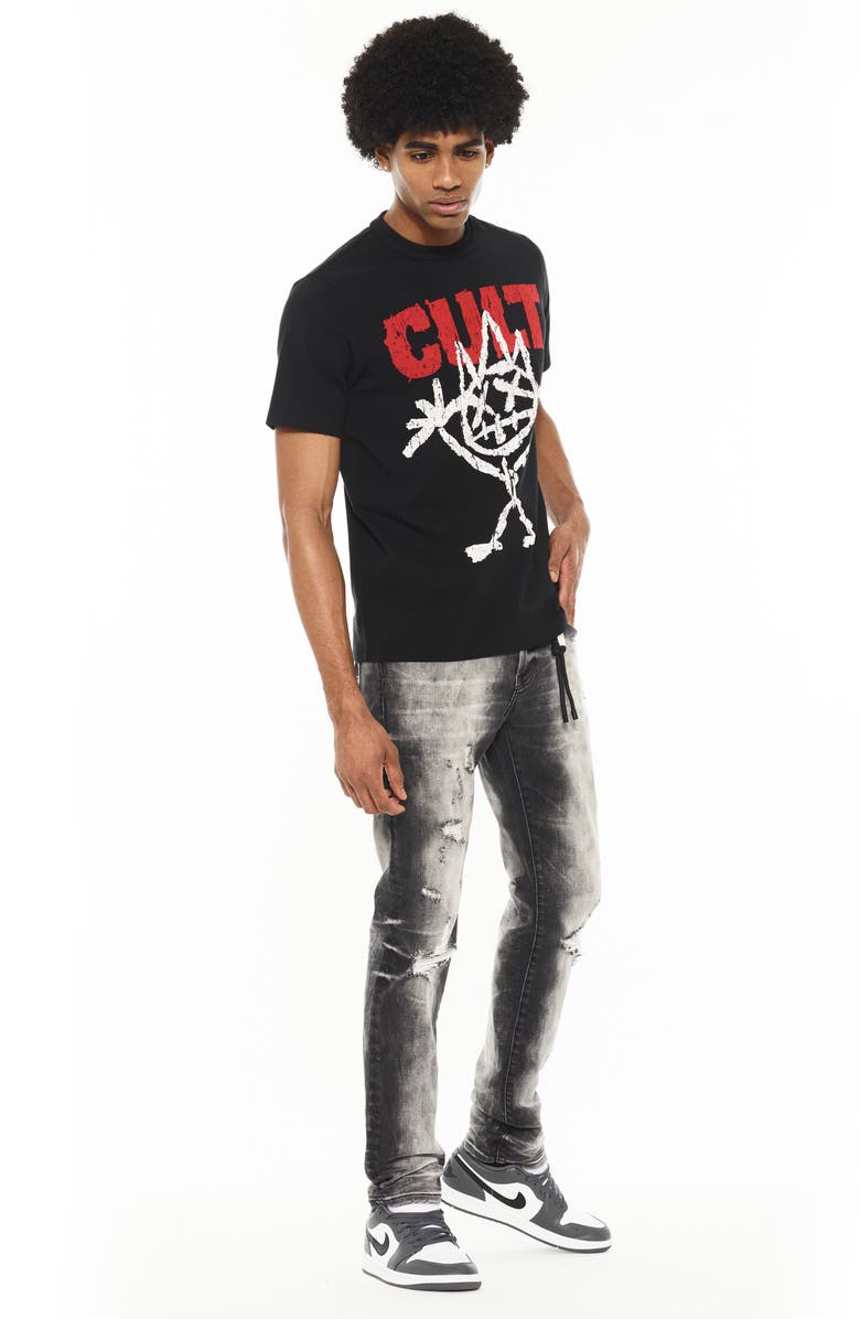 Cult of Individuality Crewneck Graphic T-Shirt, Alternate, color, 