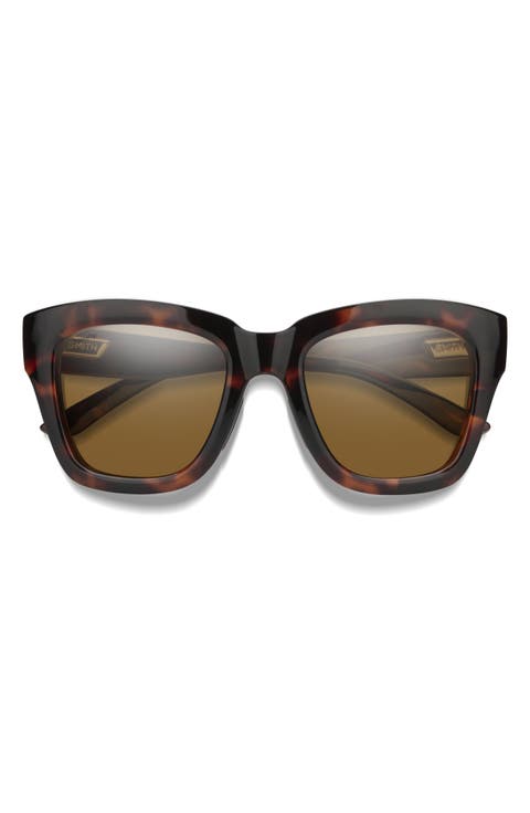 Sway 52mm ChromaPop™ Polarized Square Sunglasses