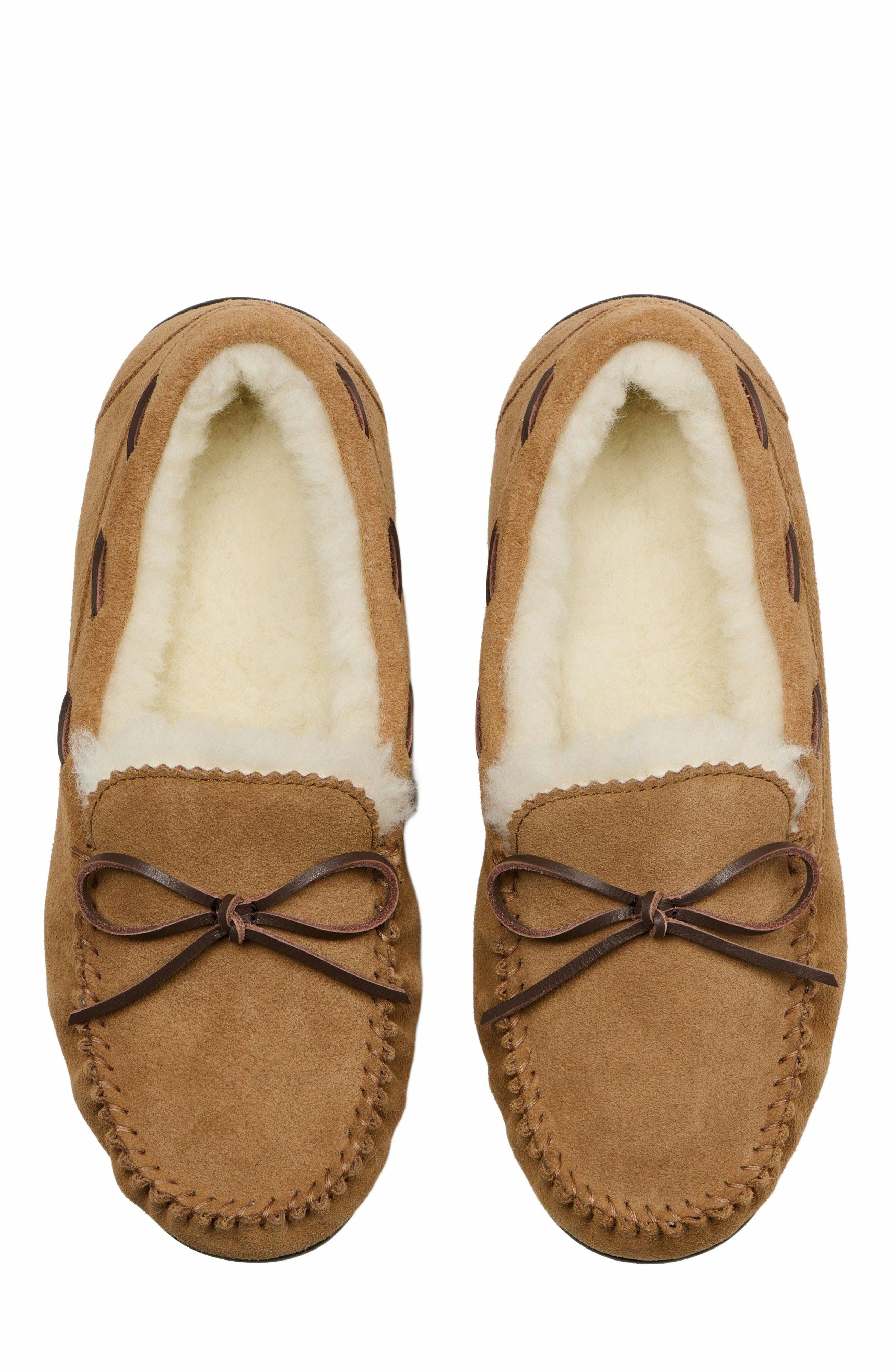 Amble Bow Slipper, Alternate, color, Tan